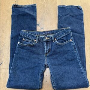 Vintage Earl Jean Brand Dark X-Lowrise Jeans Stretch Jeans in size 26